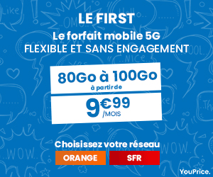 Forfait Mobile Le first de YouPrice