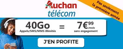 Auchan telecom 40 Go