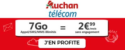 Forfait Auchan 7Go