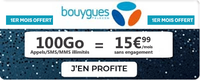 promo Bouygues 100 Go Black Friday