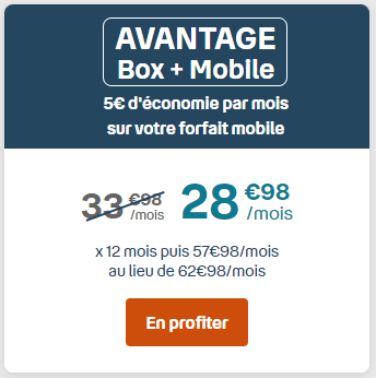 Bbox Fit + forfait 5G 100 Go Bouygues Telecom