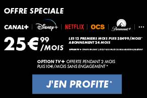 Offre spéciale Canal+ Ciné Séries juin 2023