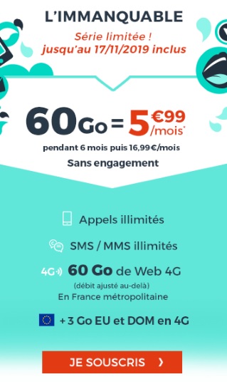 Série limitée 60Go Cdiscount Mobile