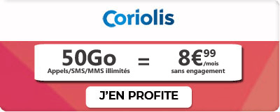 Forfait Coriolis 50 Go