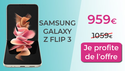 promo galaxy Z flip 3
