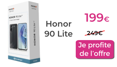 promo honor 90 lite boulanger
