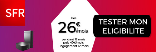SFR fibre power 8 avec netflix gratuit
