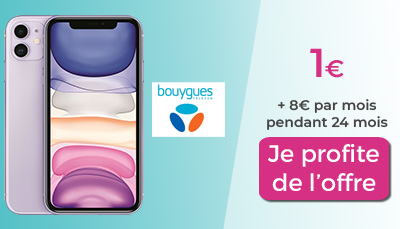 iphone11 bouygues 1 euro