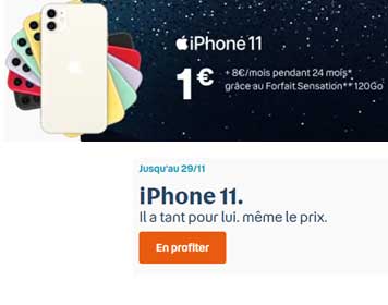 iPhone 11 Bouygues