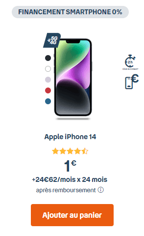 iphone 14 Bouygues Telecom