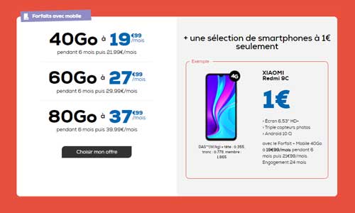 forfaits la poste avec mobile