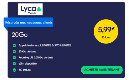 promo Lyca 20Go