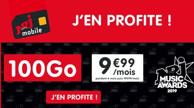 Souscrire au forfait NRJ 100Go à 9,99?