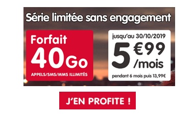 souscrire à NRJ 40Go à 5,99?