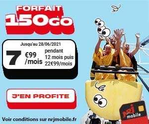 Forfait NRJ 150Go à 7,99? par mois 