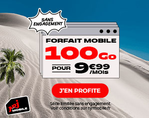 Forfait NRJ Mobile 100Go 