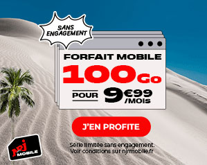 Forfait NRJ Mobile 100Go