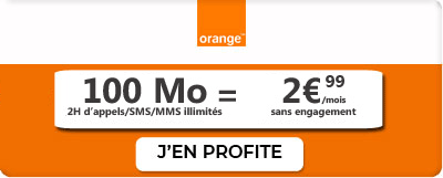 forfait pas cher orange