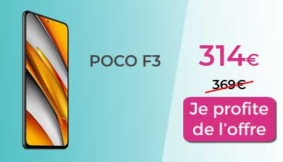 Poco F3 promo Cdiscount