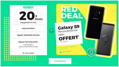 RED DEAL Galaxy S9