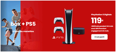 Box avec PS5 SFR