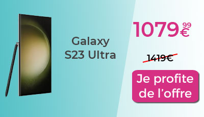 Galaxy S23 Ultra meilleur prix chez Rakuten