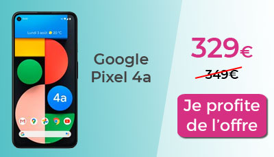 Google Pixel 4a promo Smartphone