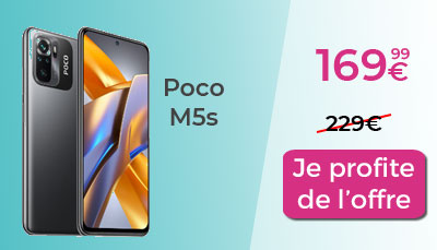 Poco M5s Amazon promo French Days