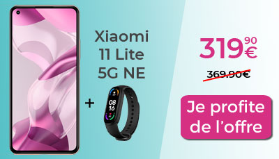 promo bundle Xiaomi 11 Lite 5G NE + montre