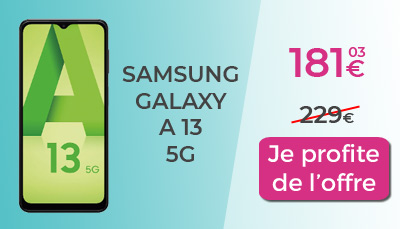 promo Galaxy A13