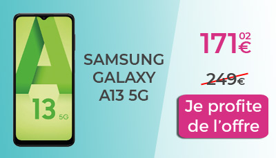 soldes Galaxy A13 5G