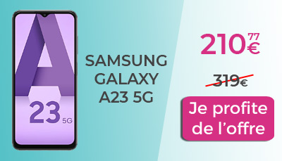 promo galaxy A23 5G