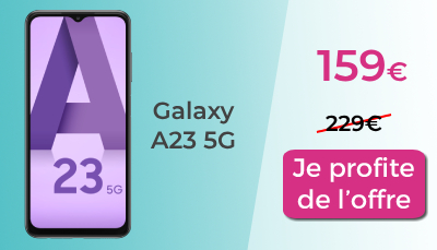 promo Galaxy A23 5G