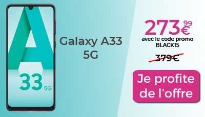 promo Galaxy A33 5G Black Friday Rakuten