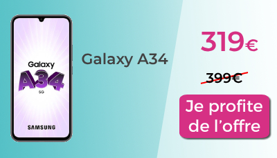 promo galaxy A34 5G