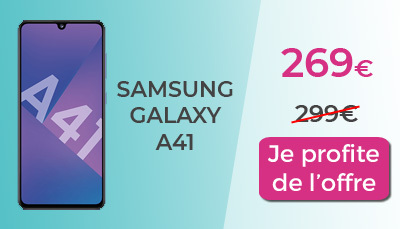 Samsung Galaxy A41 RED