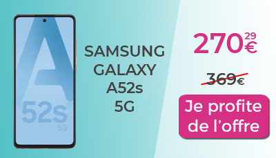 promo galaxy A52s 5G