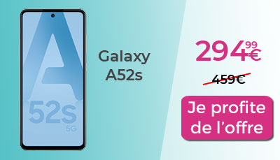 promo galaxy A52s Samsung