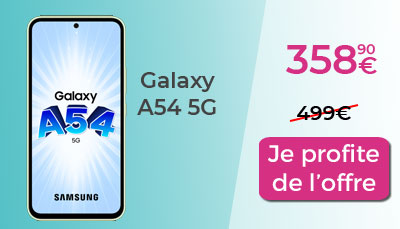 promo Galaxy A54 5G