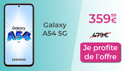 promo Galaxy A54 5G