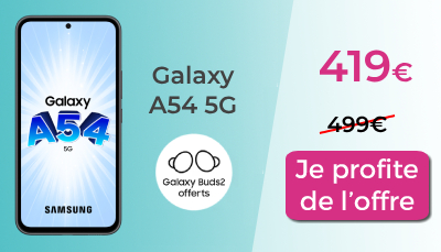 samsung Galaxy A54 Buds2 offerts black friday