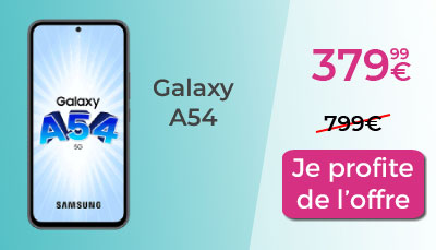 promo Galaxy A54 5G vente privee rakuten