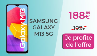 promo galaxy M13