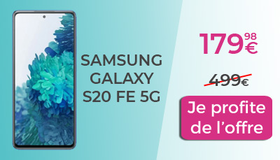 promo Galaxy S20 FE 5G