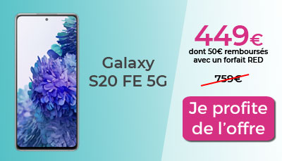 galaxy S20 Fe pas cher