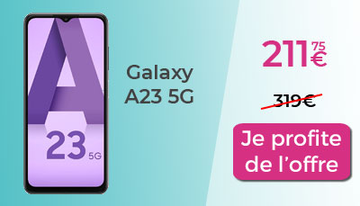 Galaxy A23 5G promo 