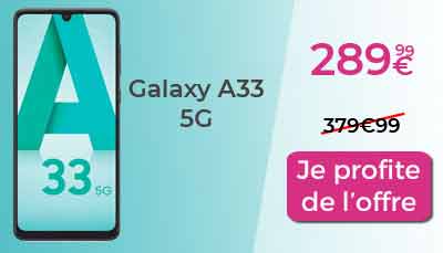 promo Galaxy A33 5G Amazon
