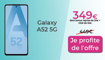 Galaxy A52 5G en promo