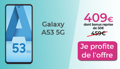 Galaxy A53 reprise Samsung