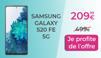 promo galaxy S20 FE 5G